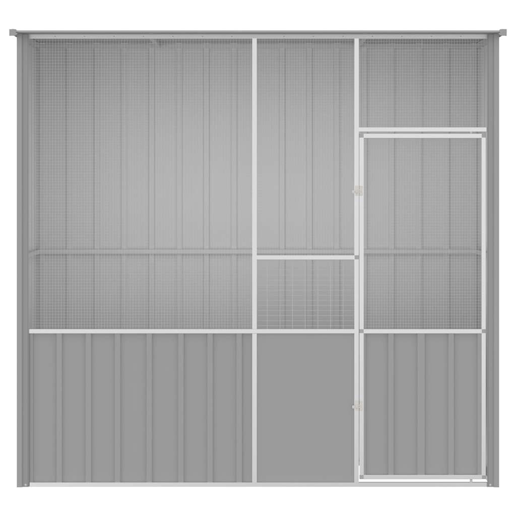 Large Bird Aviary Galvanised Steel 215cm | Simpledeals