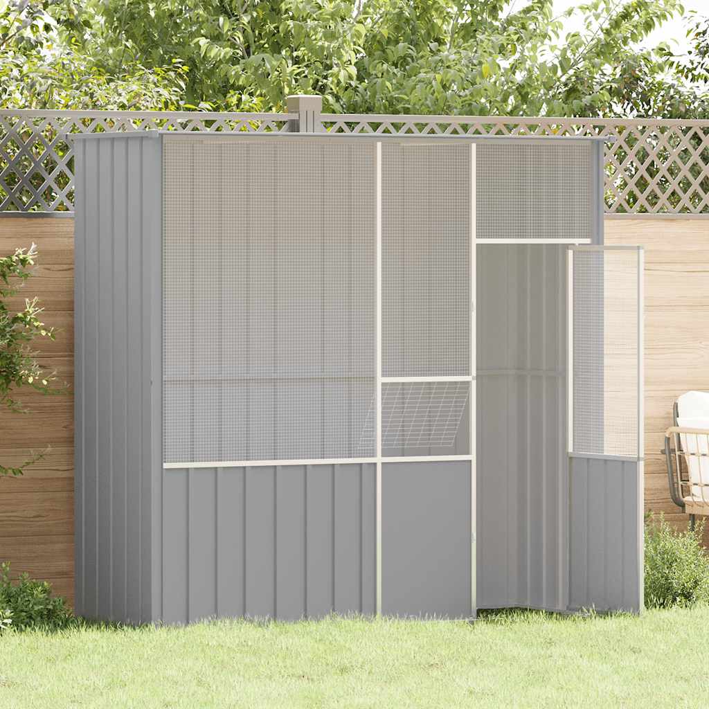 Large Bird Aviary Galvanised Steel 215cm | Simpledeals