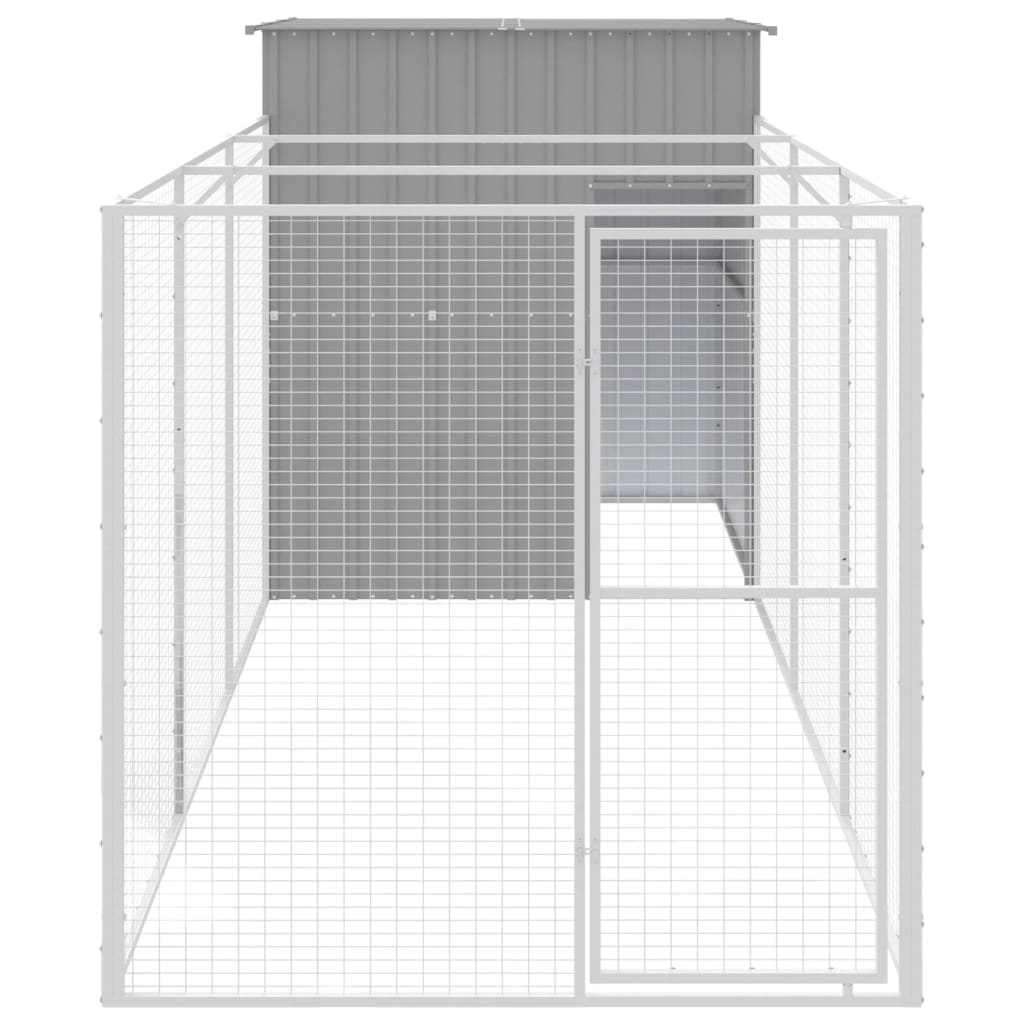 Dog Kennel Run Galvanised Steel Enclosure | Simpledeals