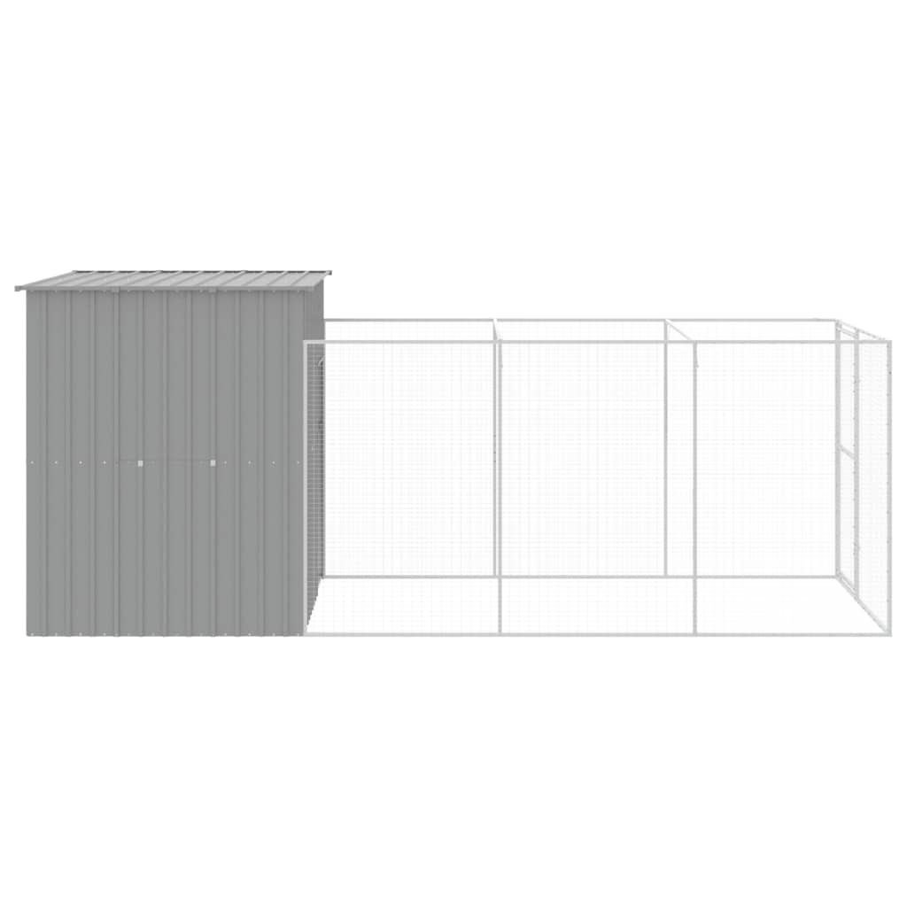 Dog Kennel Run Galvanised Steel Enclosure | Simpledeals
