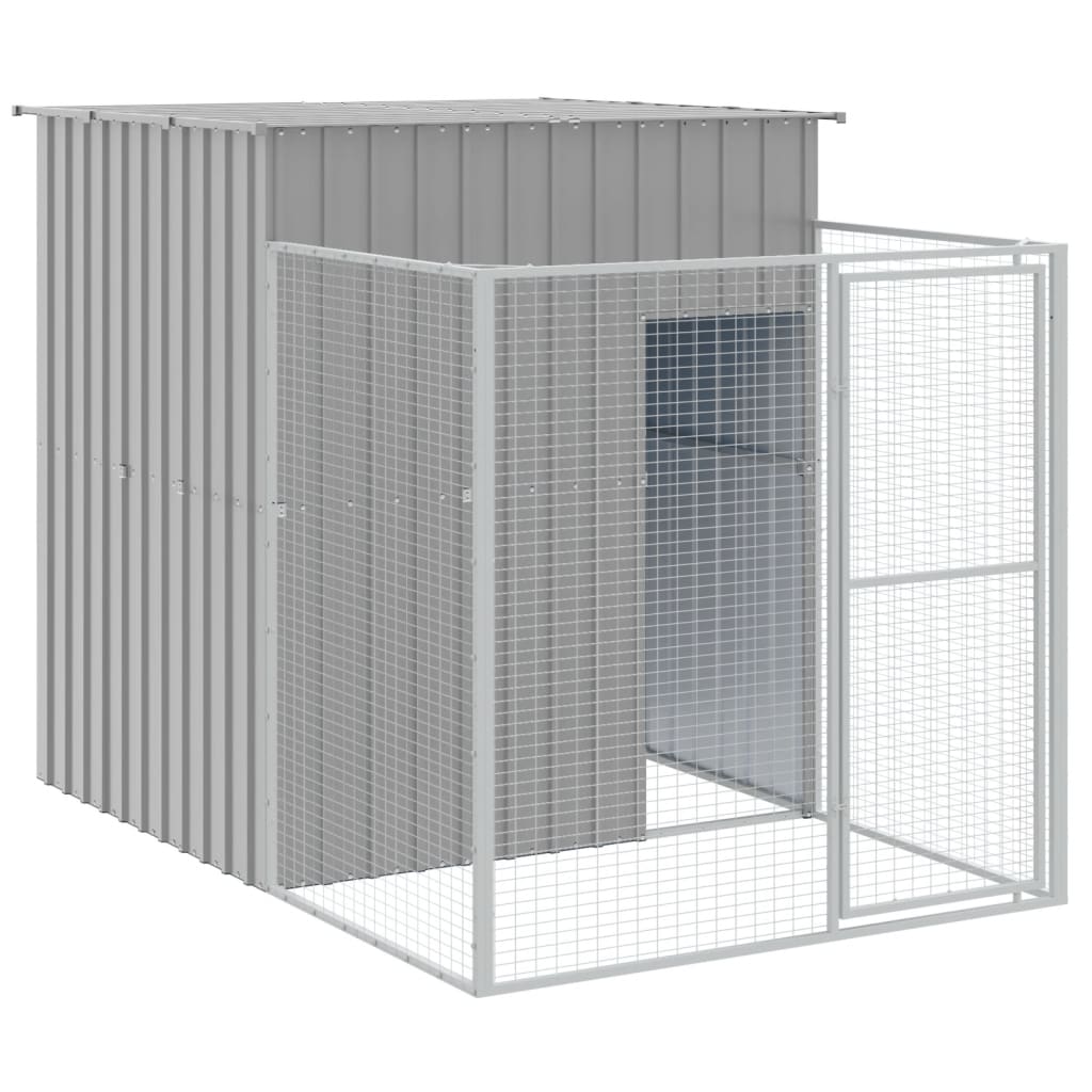 Dog Kennel Run Galvanised Steel Enclosure | Simpledeals