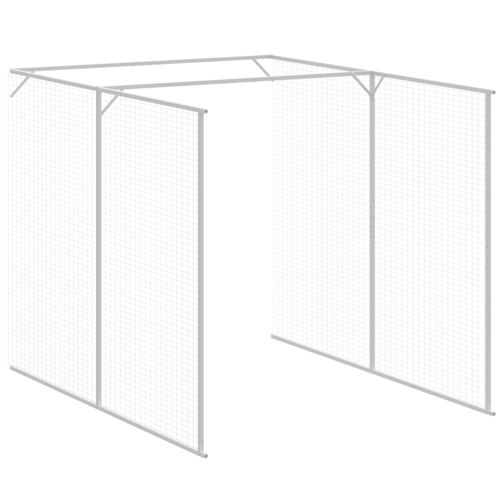 Dog Kennel Run Galvanised Steel Enclosure | Simpledeals
