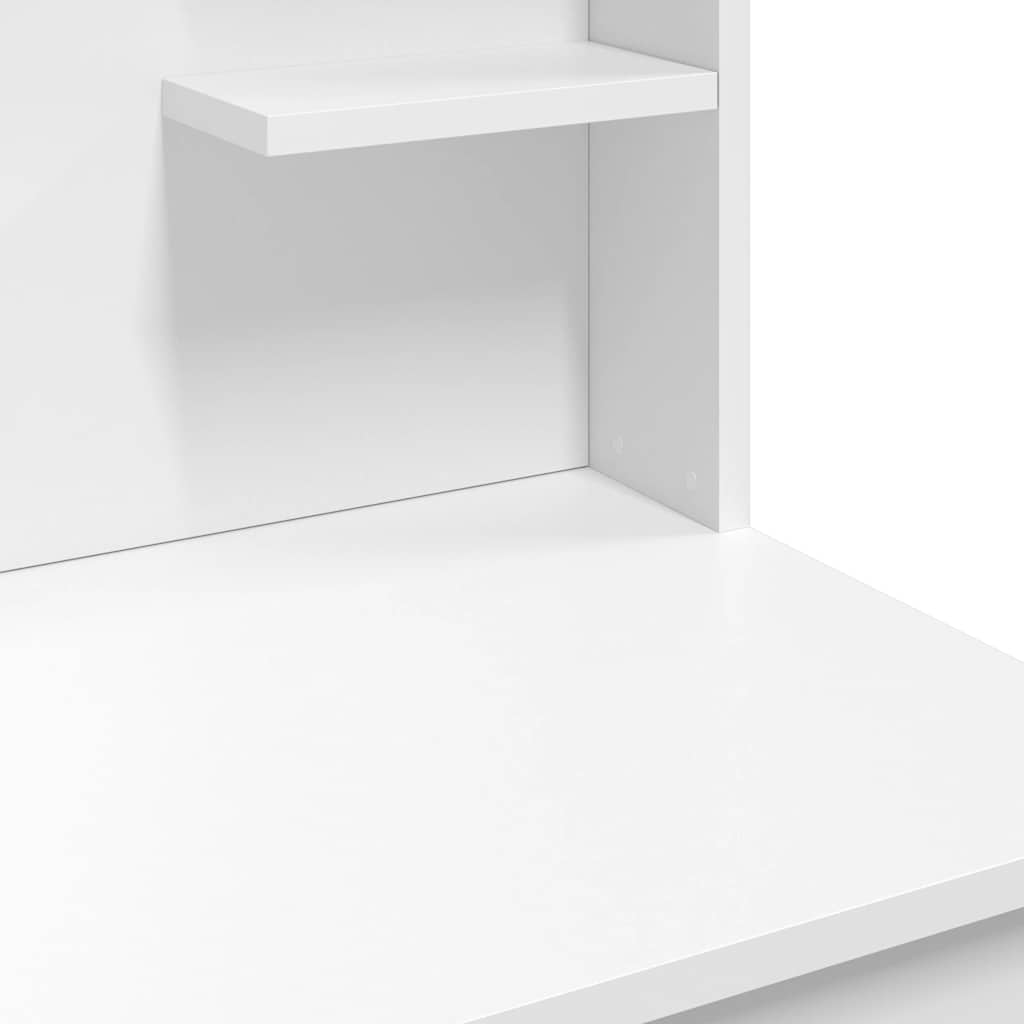 Dressing Table with LED Lights White