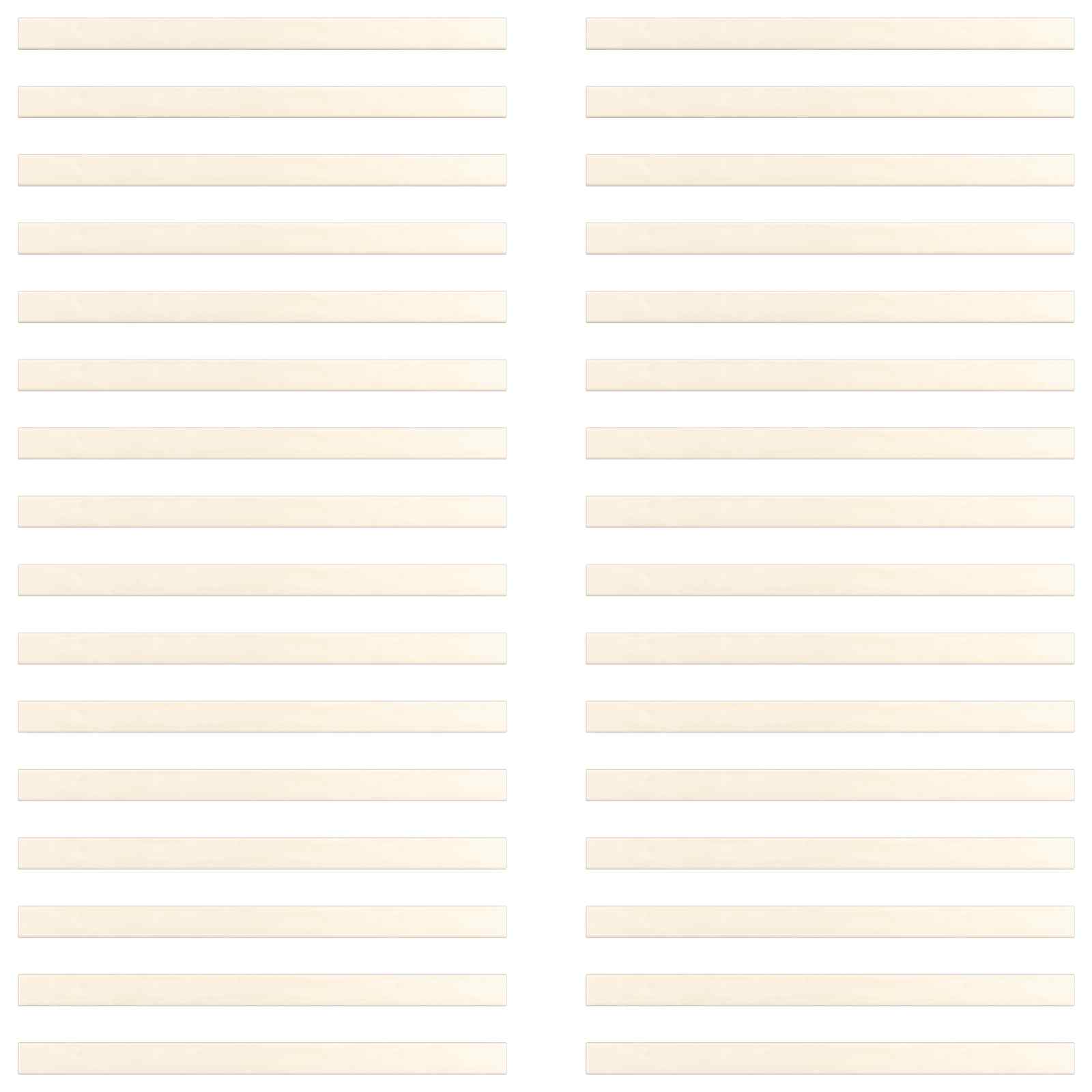 Bed Slats Natural Solid Pine 90x6x1.3cm