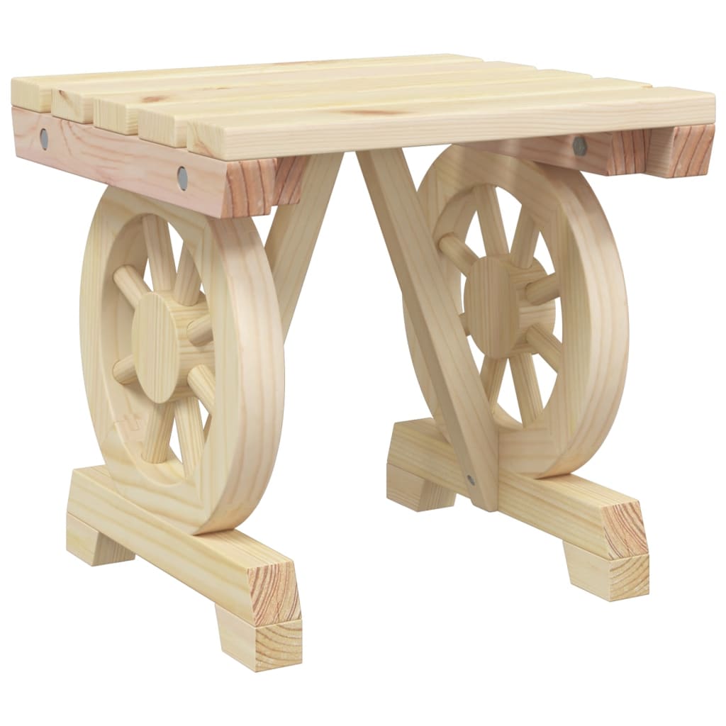 3 Piece Garden Lounge Set - Solid Wood Fir with Outdoor Furniture Sets