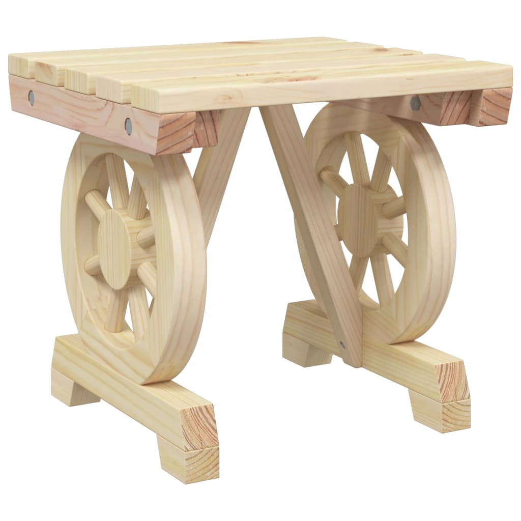 Outdoor Furniture Sets - 3 Piece Garden Lounge Set - Solid Wood Fir - photo 11