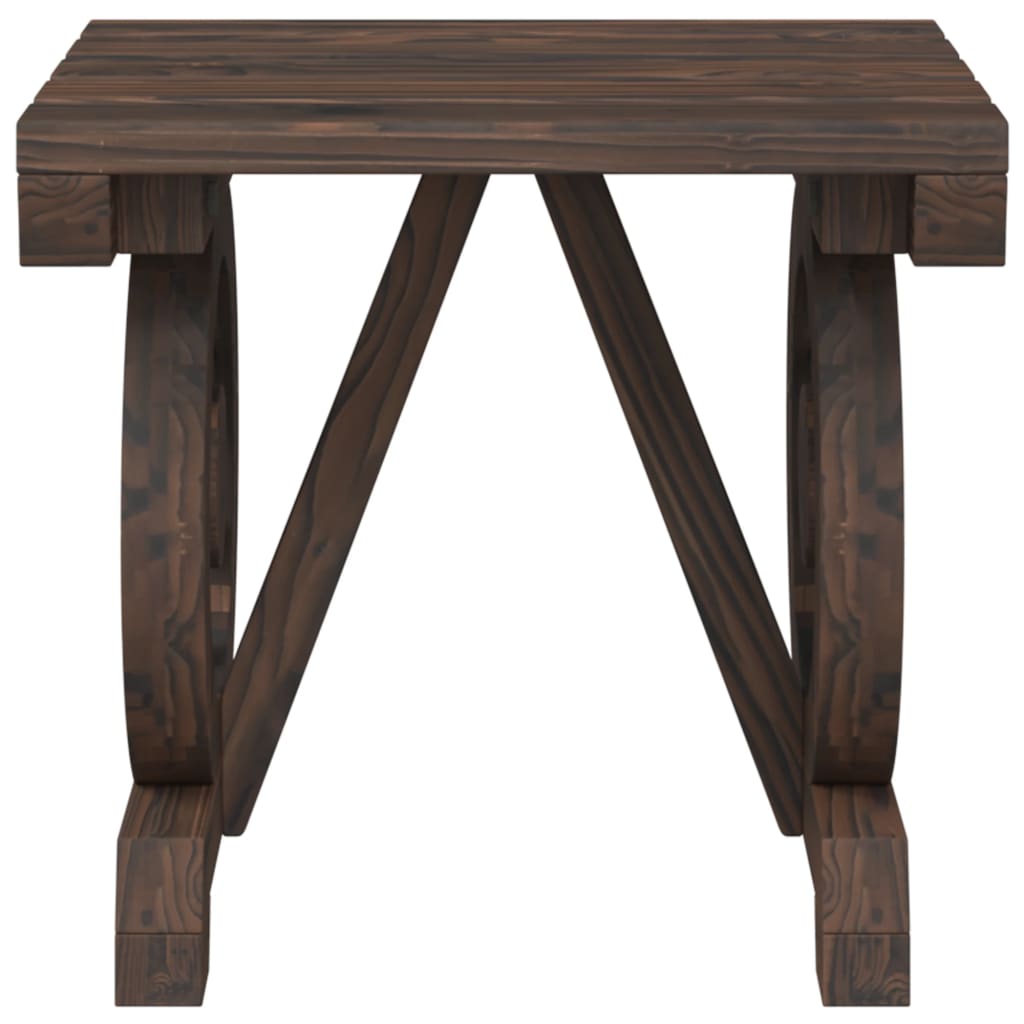 3 Piece Garden Lounge Set Solid Wood Fir with Wood finish