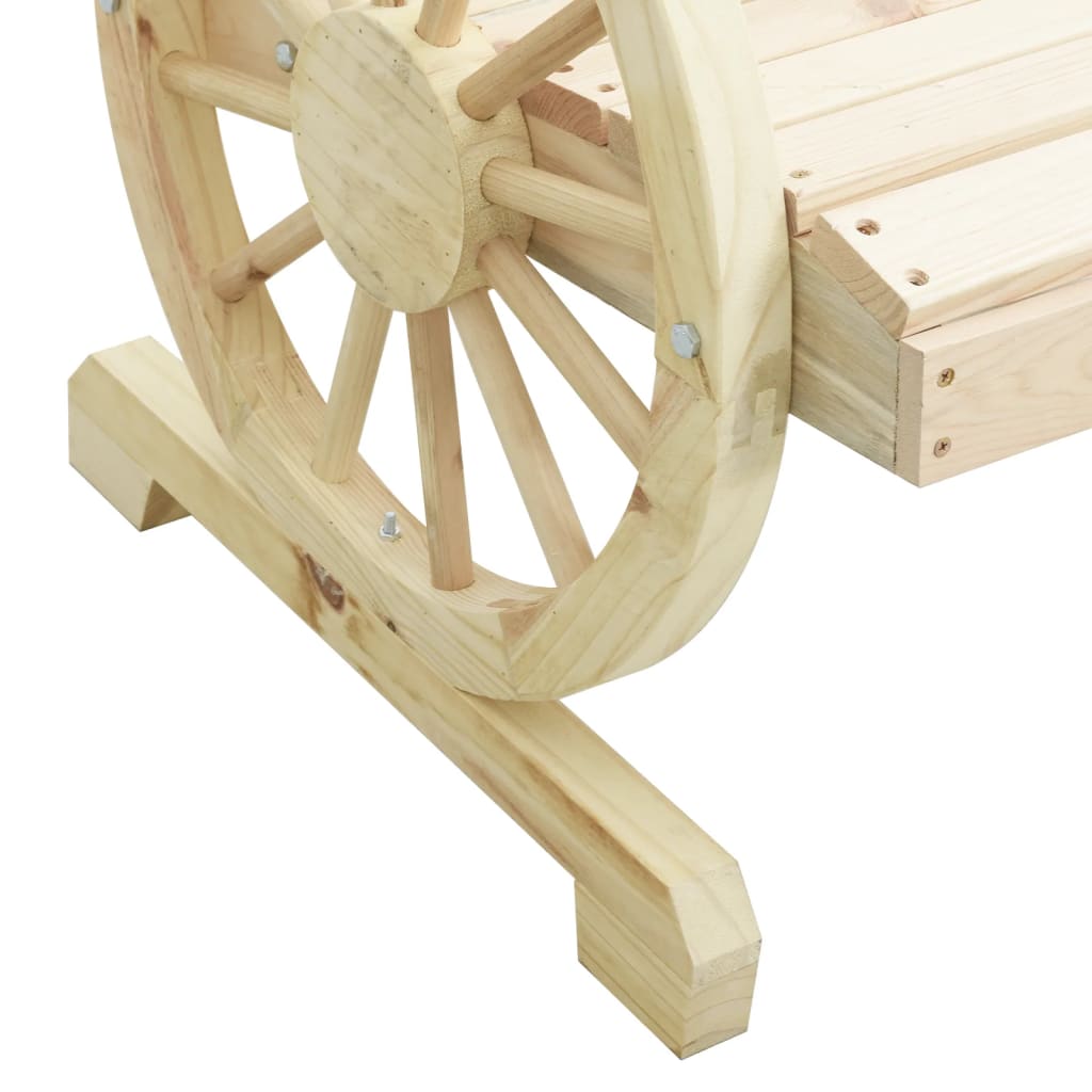 Garden Adirondack Chair Solid Wood with Outdoor Chairs