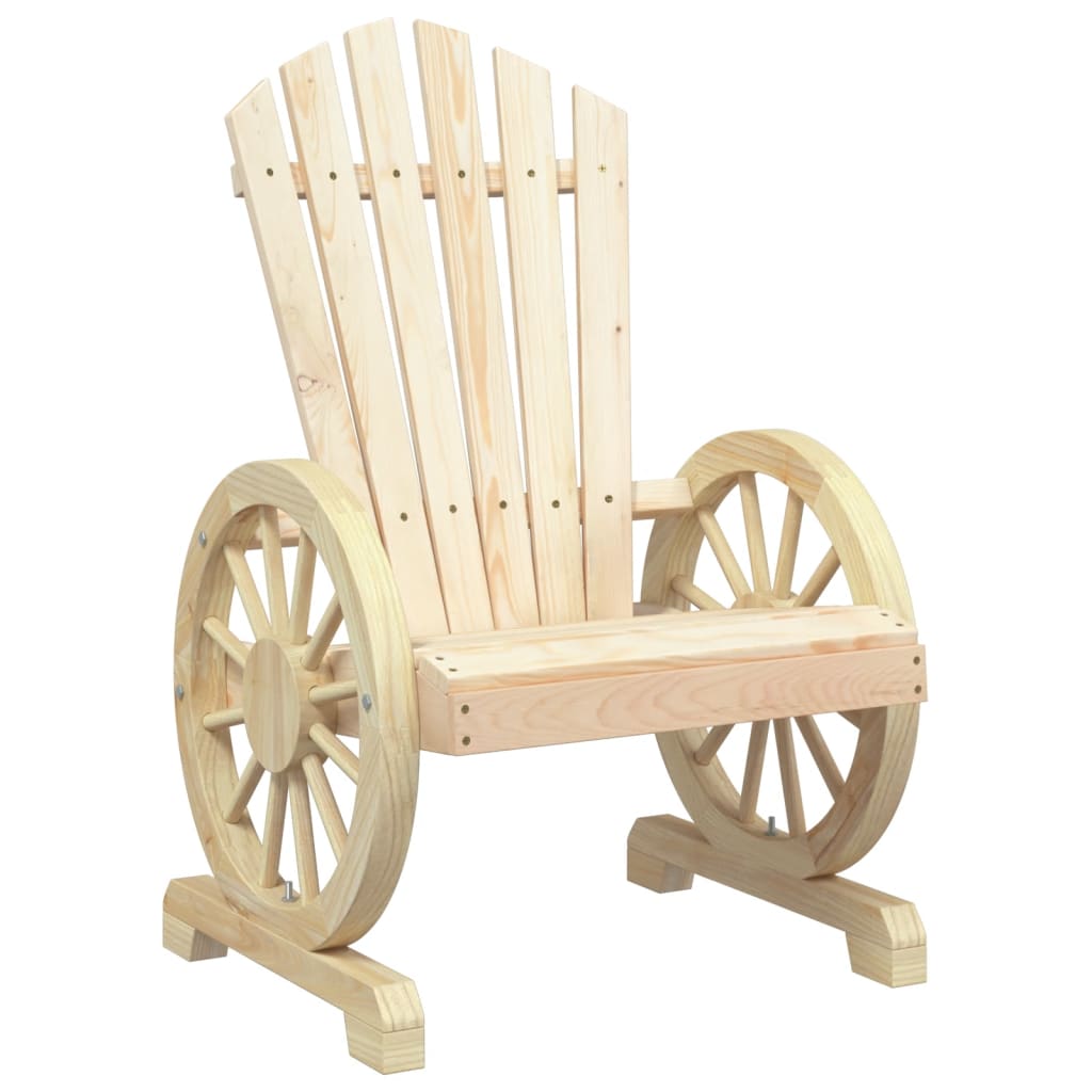 Outdoor Chairs - Garden Adirondack Chairs 2 pcs Solid Wood