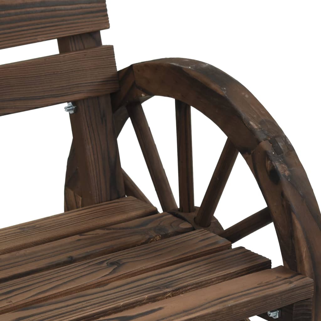 Garden Chairs 2 pcs Solid Wood Fir, Outdoor Chairs