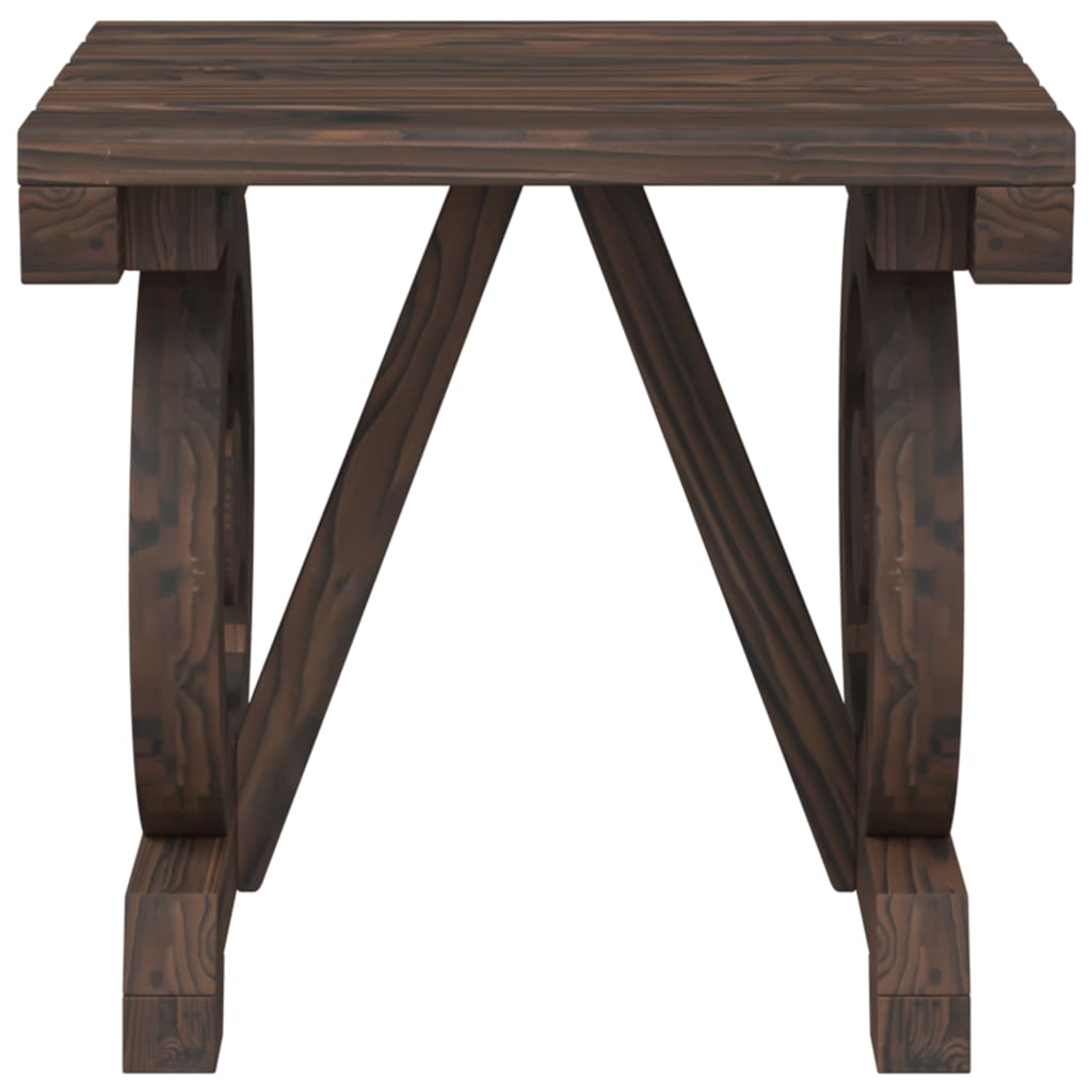 Garden Footstool Solid Wood Fir | Outdoor Chairs