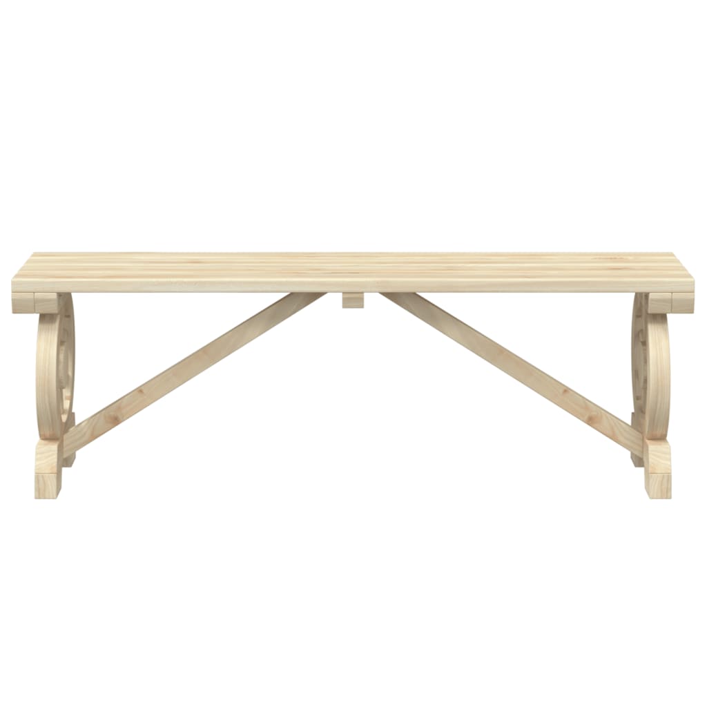 Outdoor Chairs - Garden Bench 115 cm Solid Wood