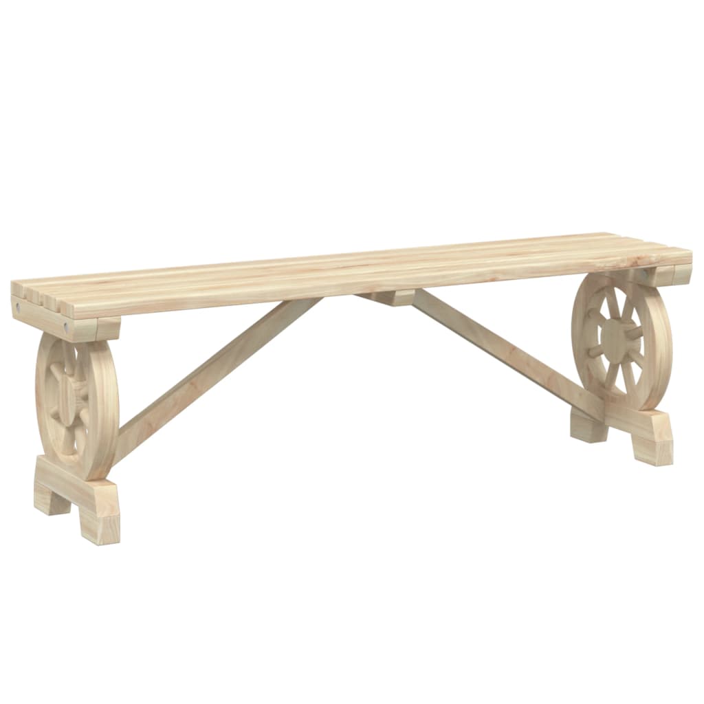 Garden Bench 115 cm Solid Wood | Outdoor Chairs