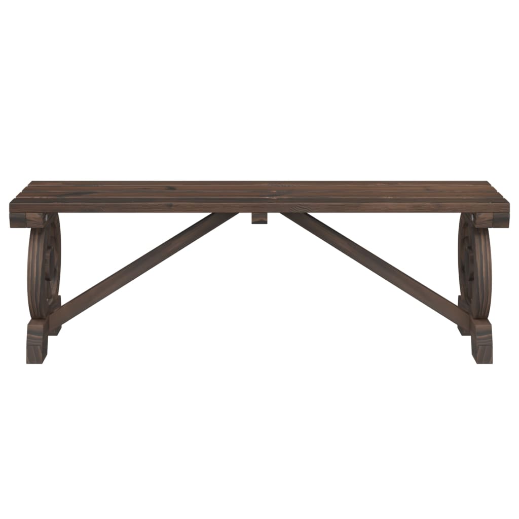 Outdoor Chairs - Garden Bench 115 cm Solid Wood Fir