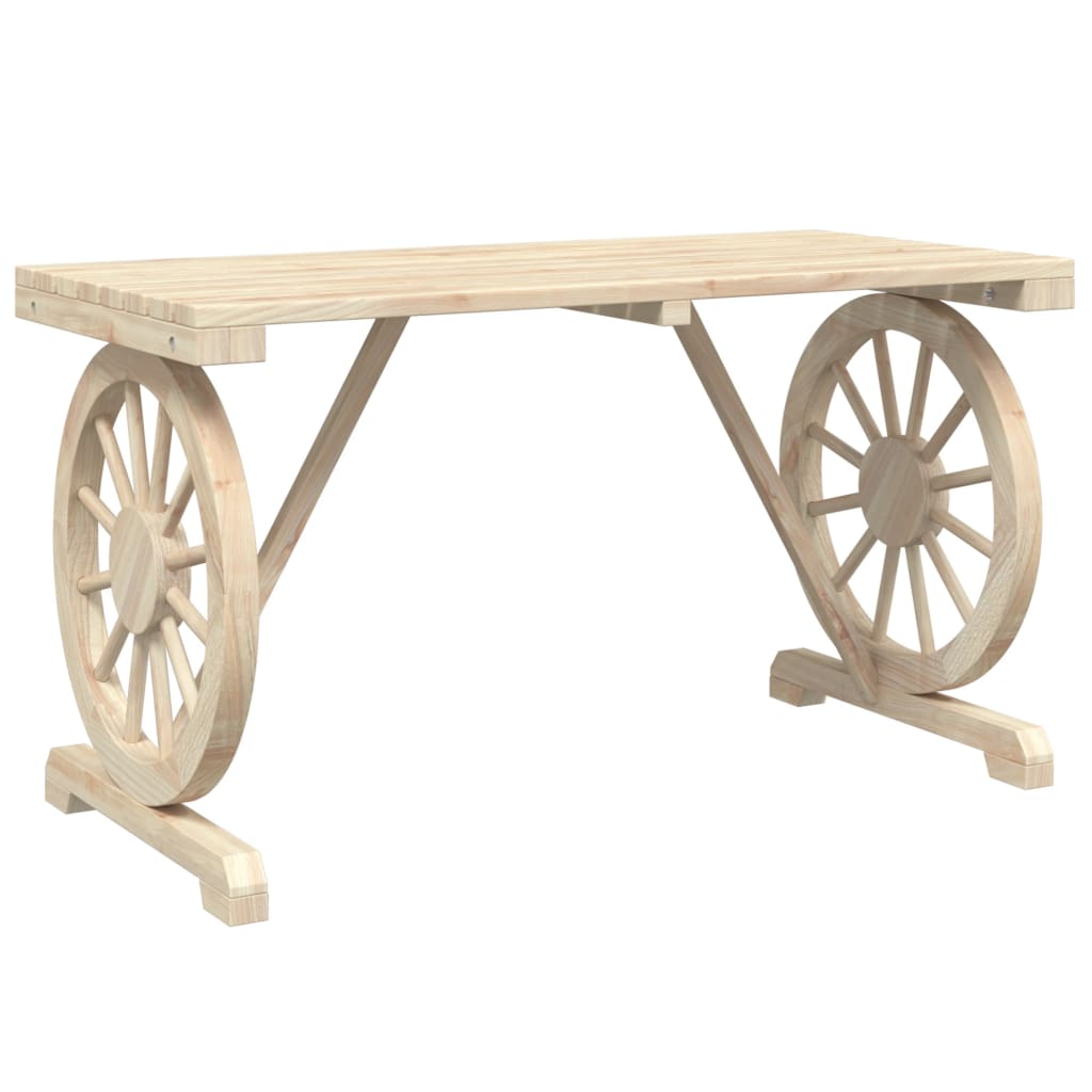 Wood finish - Garden Table - Solid Wood Fir