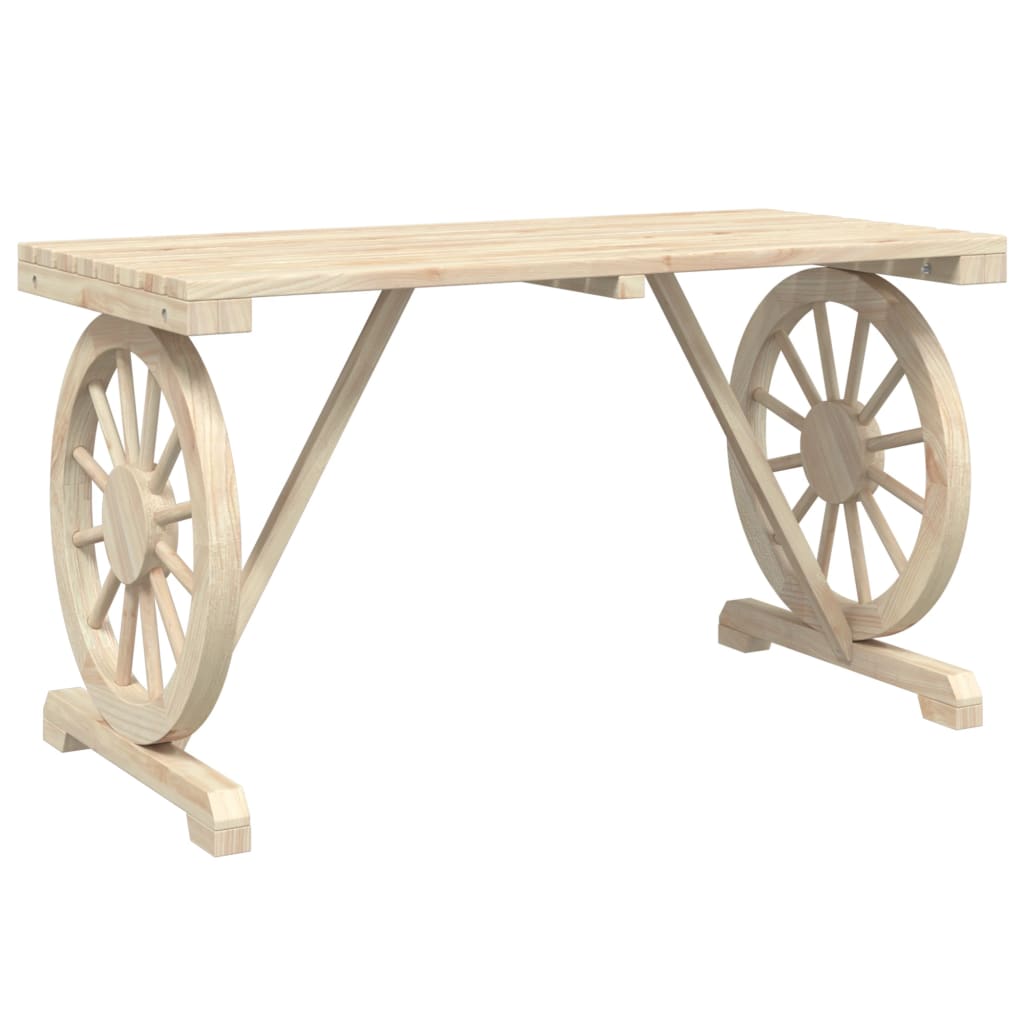 Garden Table - Solid Wood Fir, Outdoor Tables