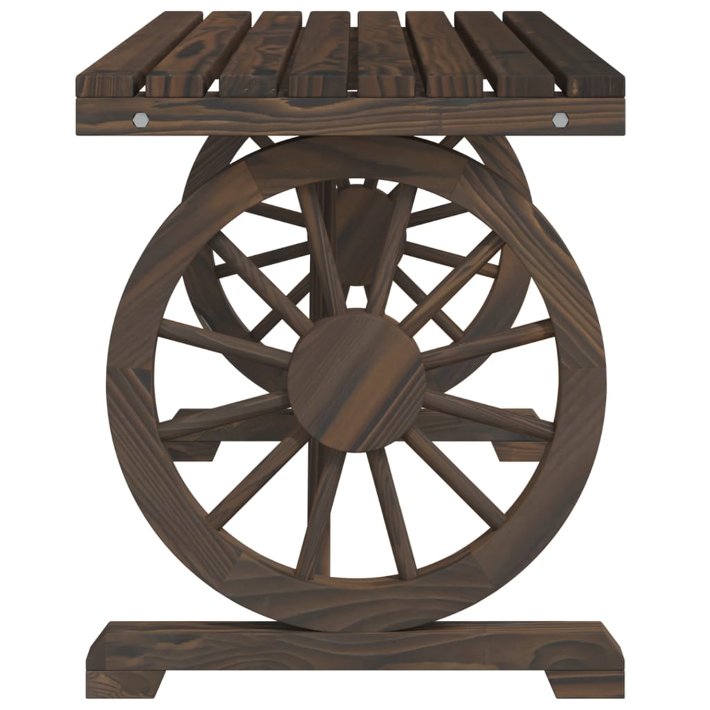 Garden Table Solid Wood Fir | Wood finish