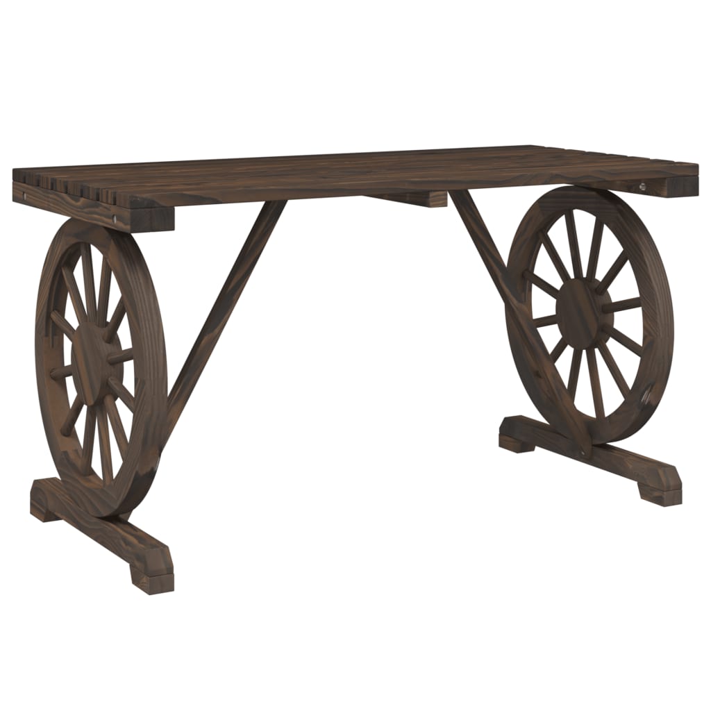 Garden Table Solid Wood Fir, Outdoor Tables