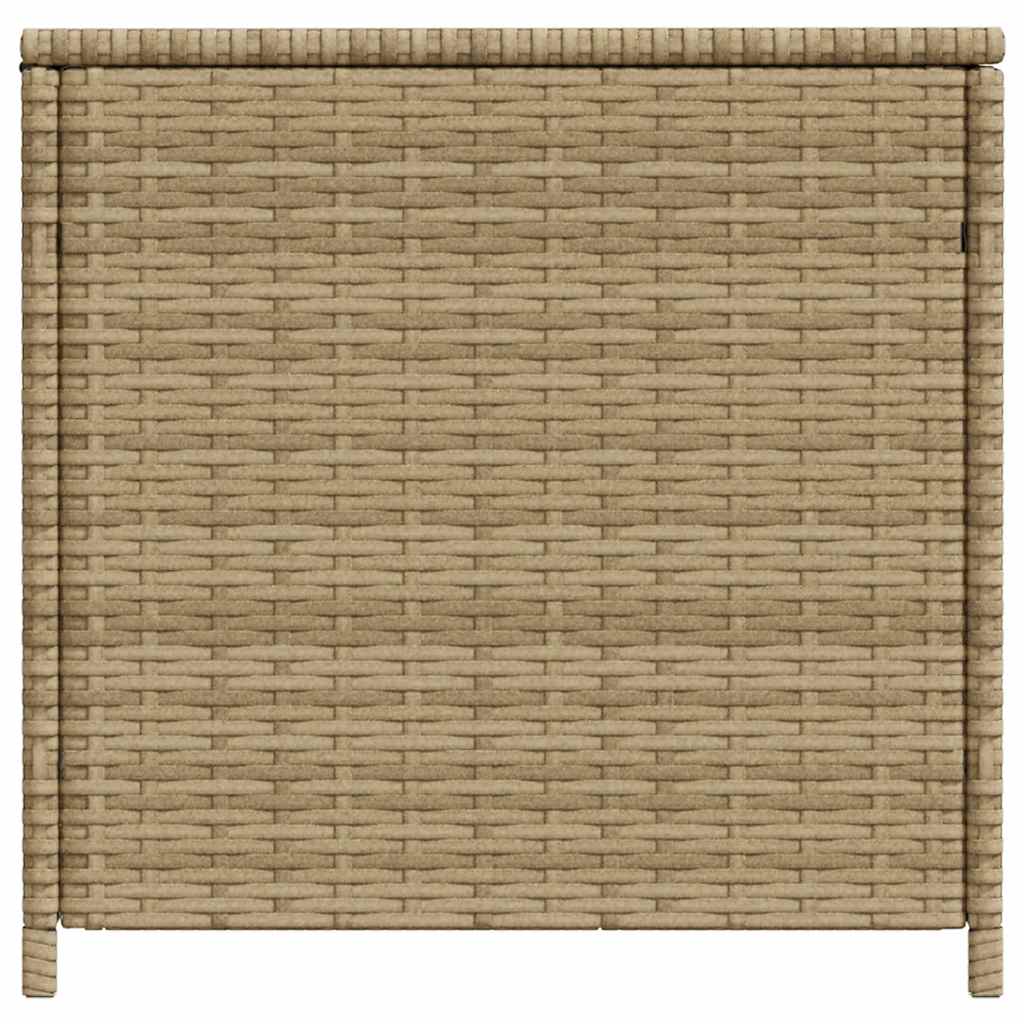 Rattan finish - Garden Storage Box Mix Beige 469L Poly Rattan
