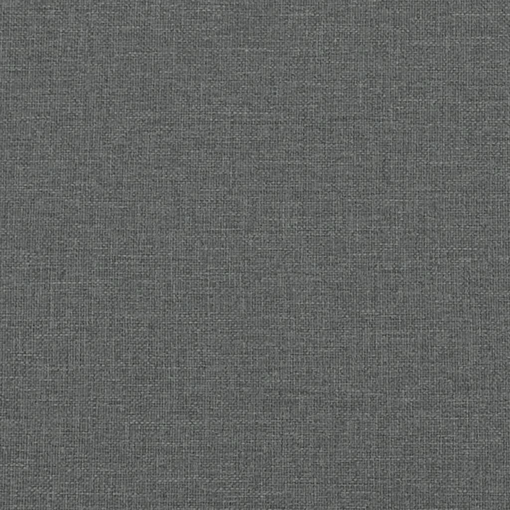 Headboard Cushion Dark Grey Fabric