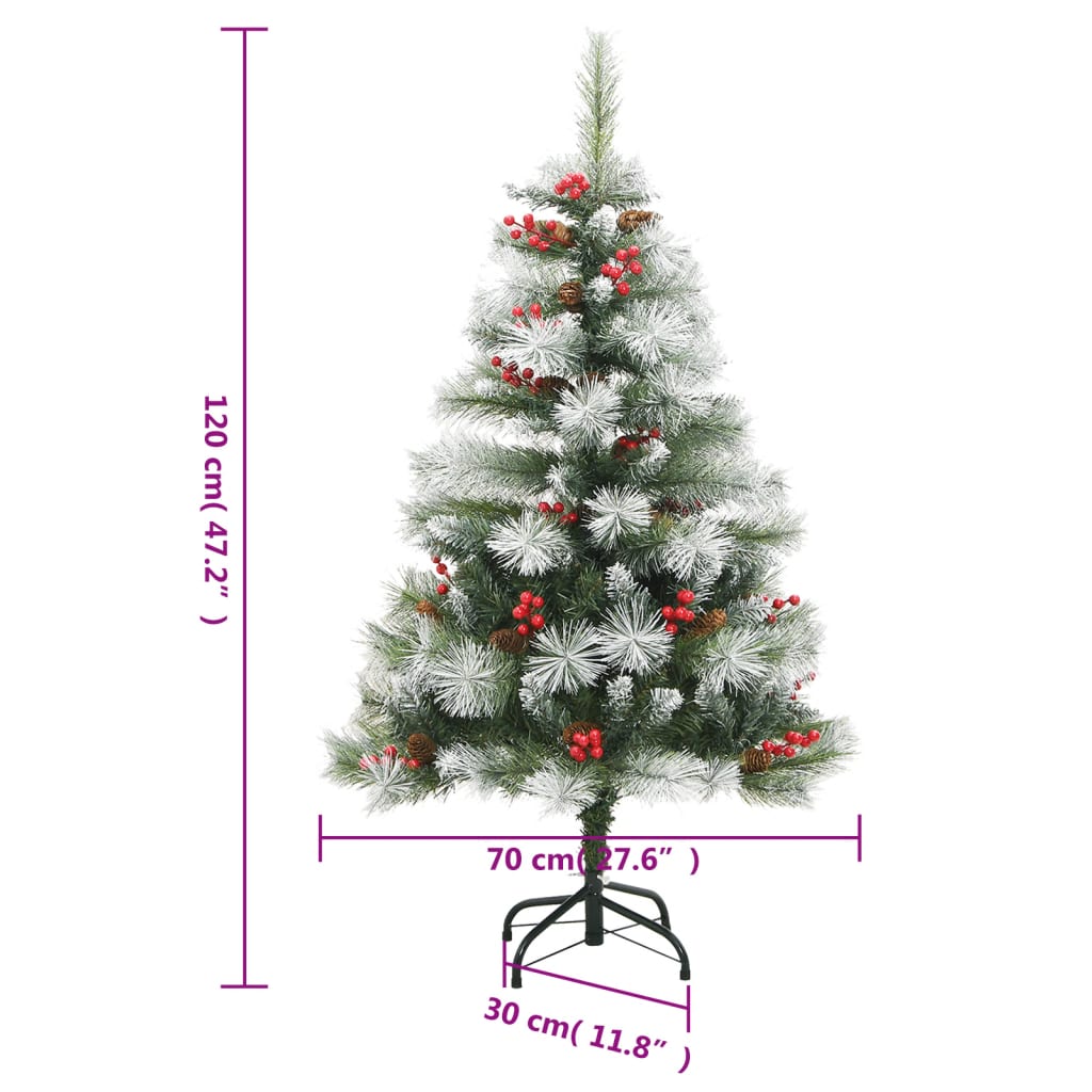 Artificial Hinged Christmas Tree 150 LEDs