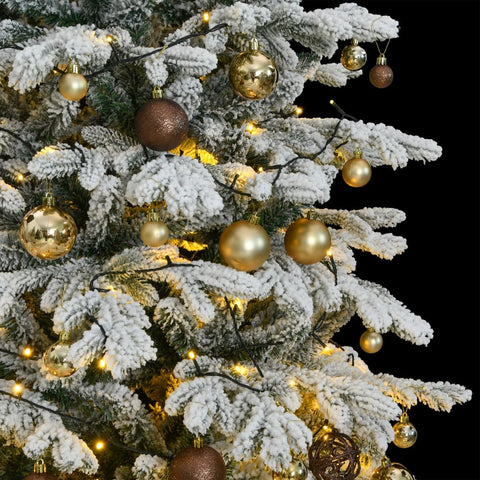 Artificial Hinged Christmas Tree 300 LEDs , Ball Set