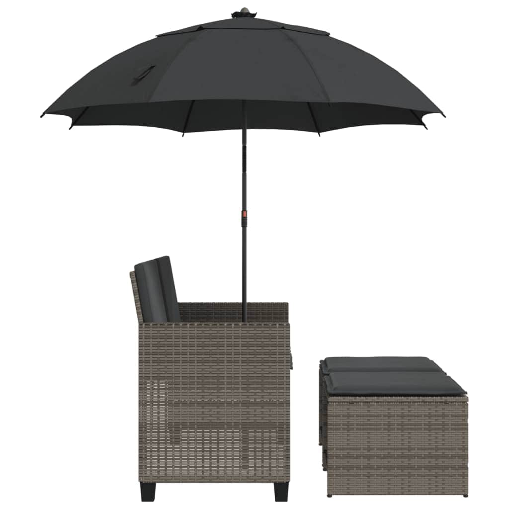Space Saving Garden Sofa 2 Seater with Home Decor Accent Essentials