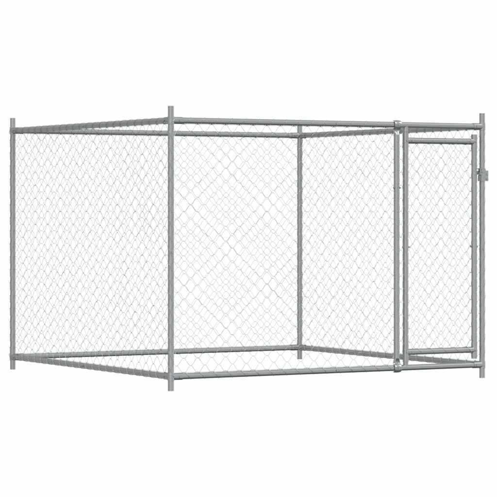 Large Galvanised Steel Dog Cage 2x2x1.5m | Simpledeals