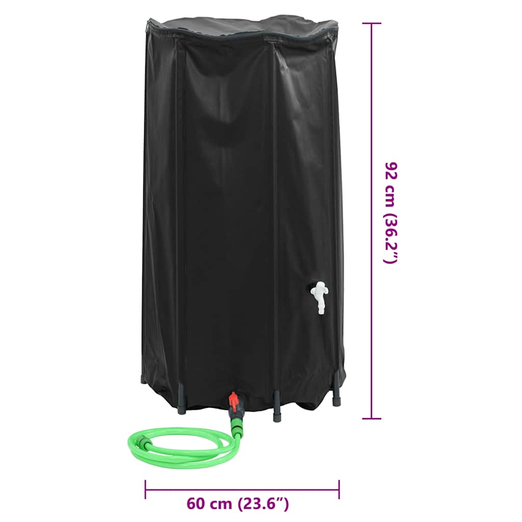 Watering & Irrigation - Water Tank with Tap Foldable 250 L PVC - photo 10