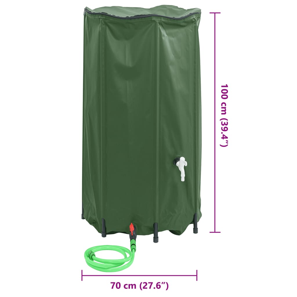 Watering & Irrigation - Water Tank with Tap Foldable 380 L PVC - photo 10