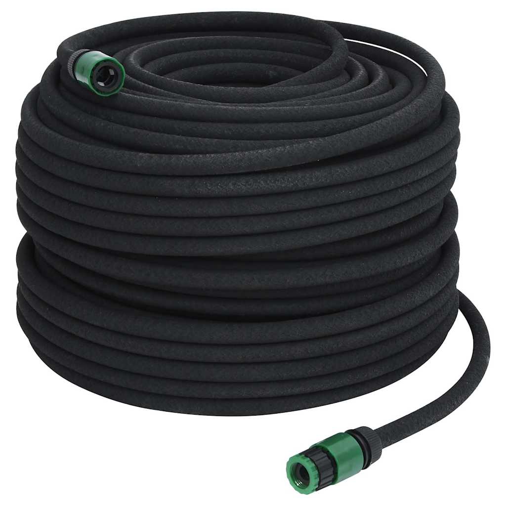 100m Rubber Soaker Hose Garden Irrigation | Simpledeals