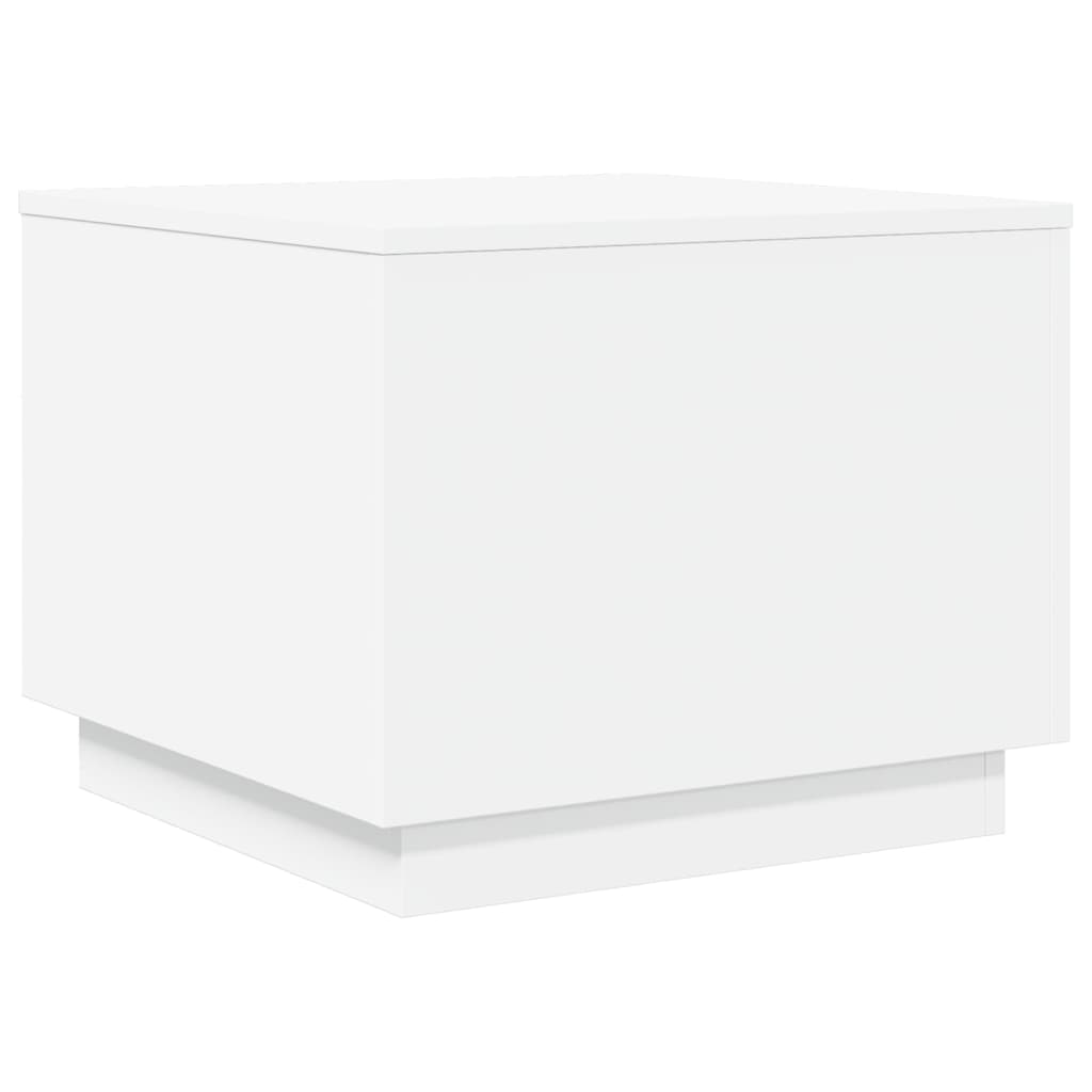 Accent Coffee Tables - Coffee Table with LED Lights White