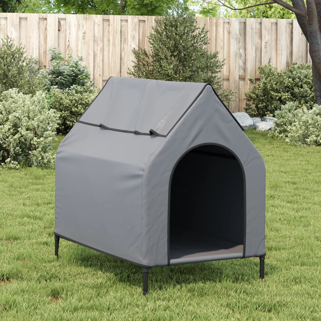 Dog Houses - Dog House Anthracite Oxford Fabric and Steel