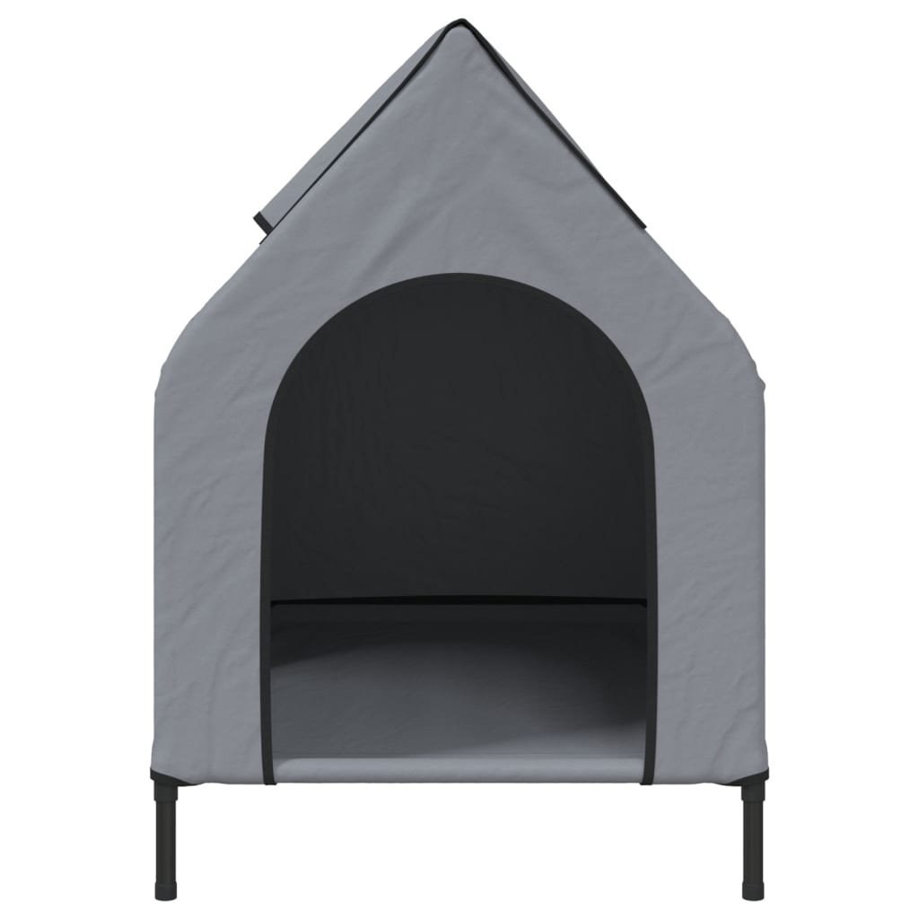 Dog House Anthracite Oxford Fabric and Steel | Dog Houses