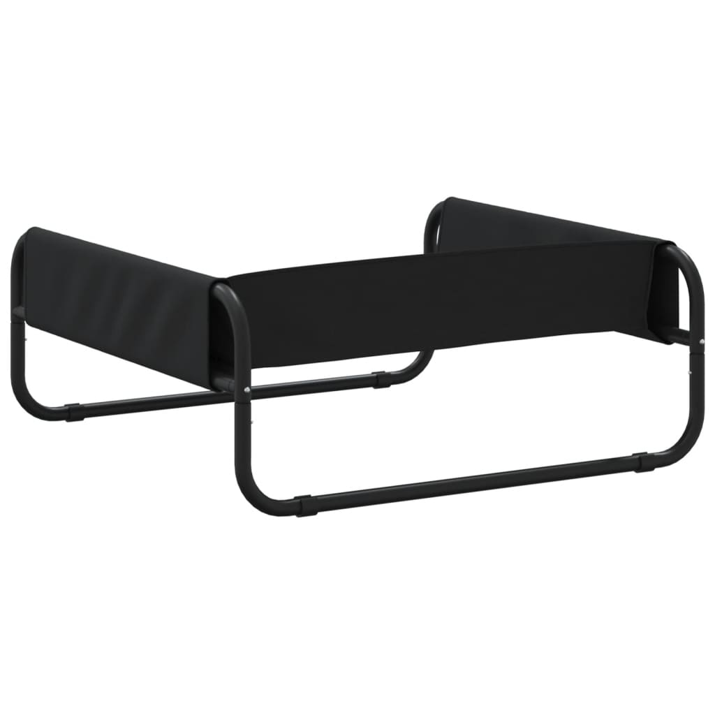Dog Bed Anthracite Oxford Fabric and Steel, Fabric finish