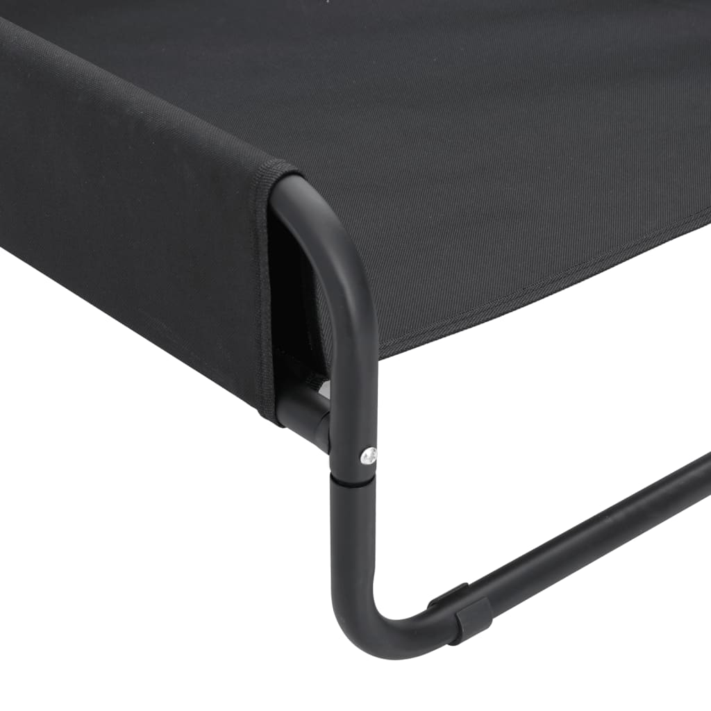 Dog Bed Anthracite Oxford Fabric and Steel with Dog Beds