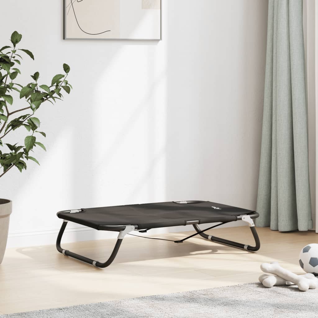 Dog Beds - Dog Bed Foldable Anthracite - Oxford Fabric and Steel