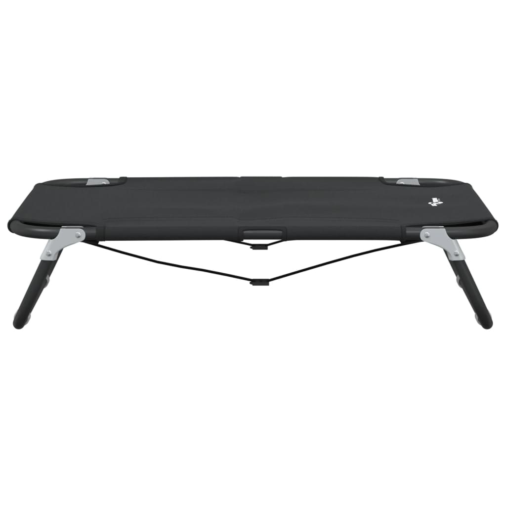 Dog Bed Foldable Anthracite - Oxford Fabric and Steel | Fabric finish
