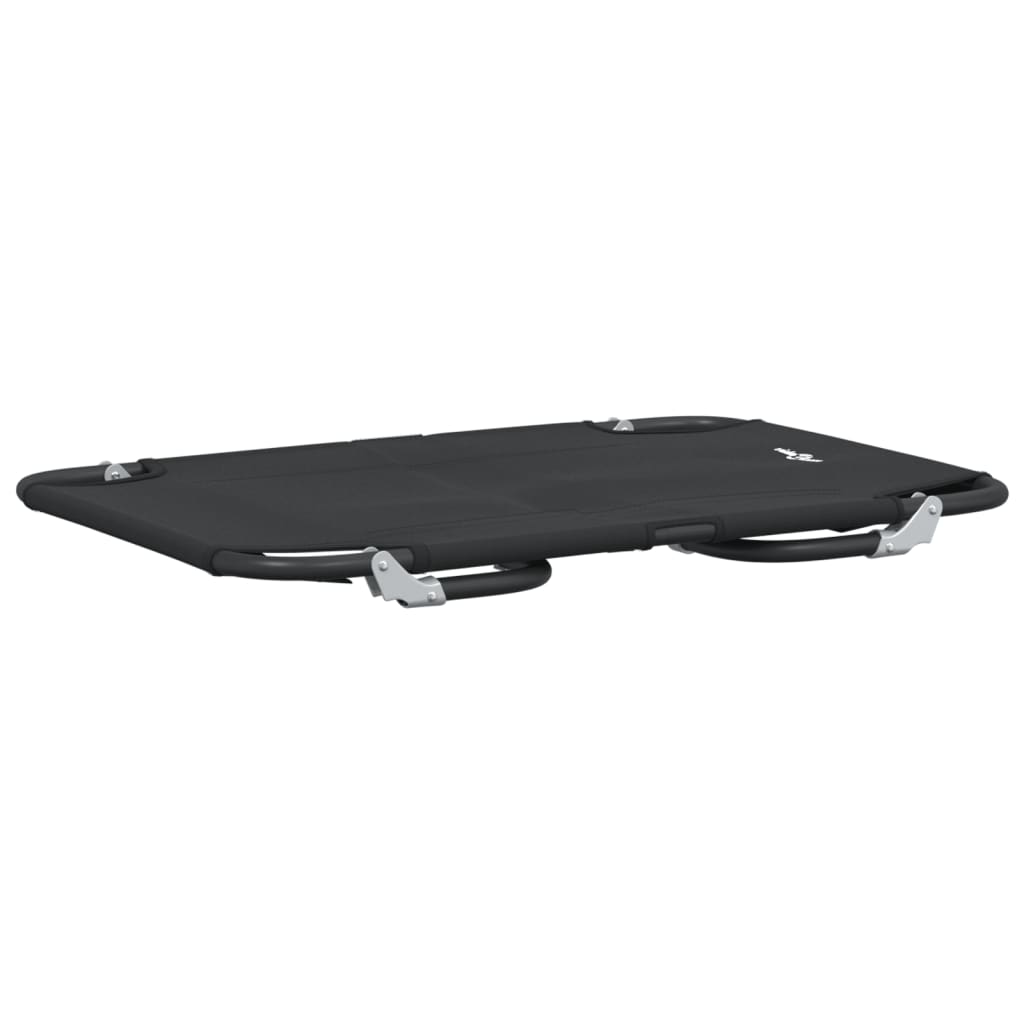 Dog Bed Foldable Anthracite - Oxford Fabric and Steel with Dog Beds