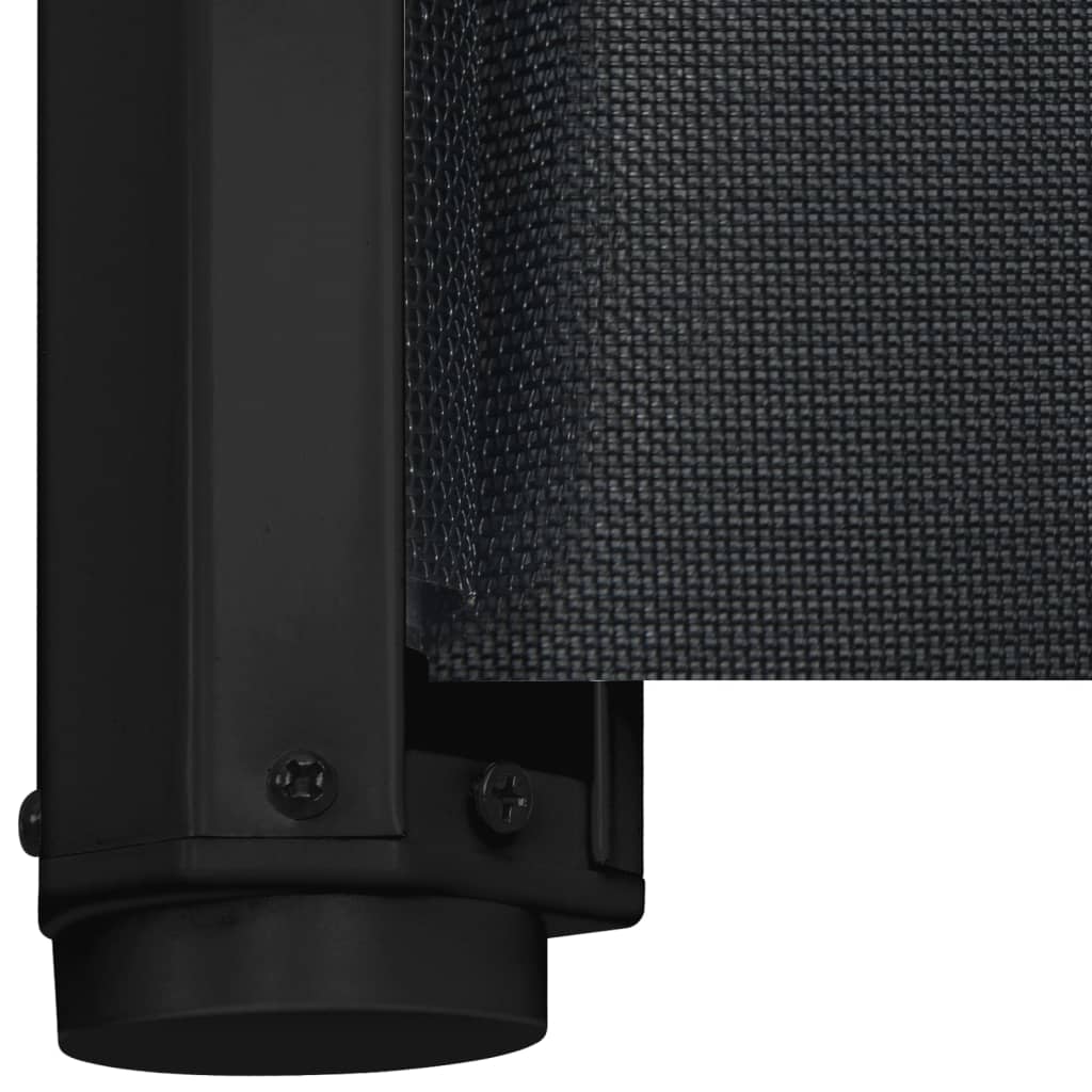 Retractable Pet Gate Black