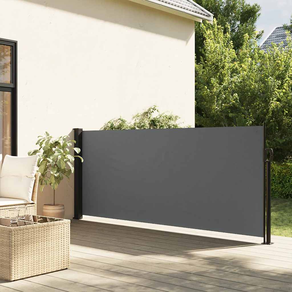 Retractable Side Awning 100x300cm Anthracite | Simpledeals