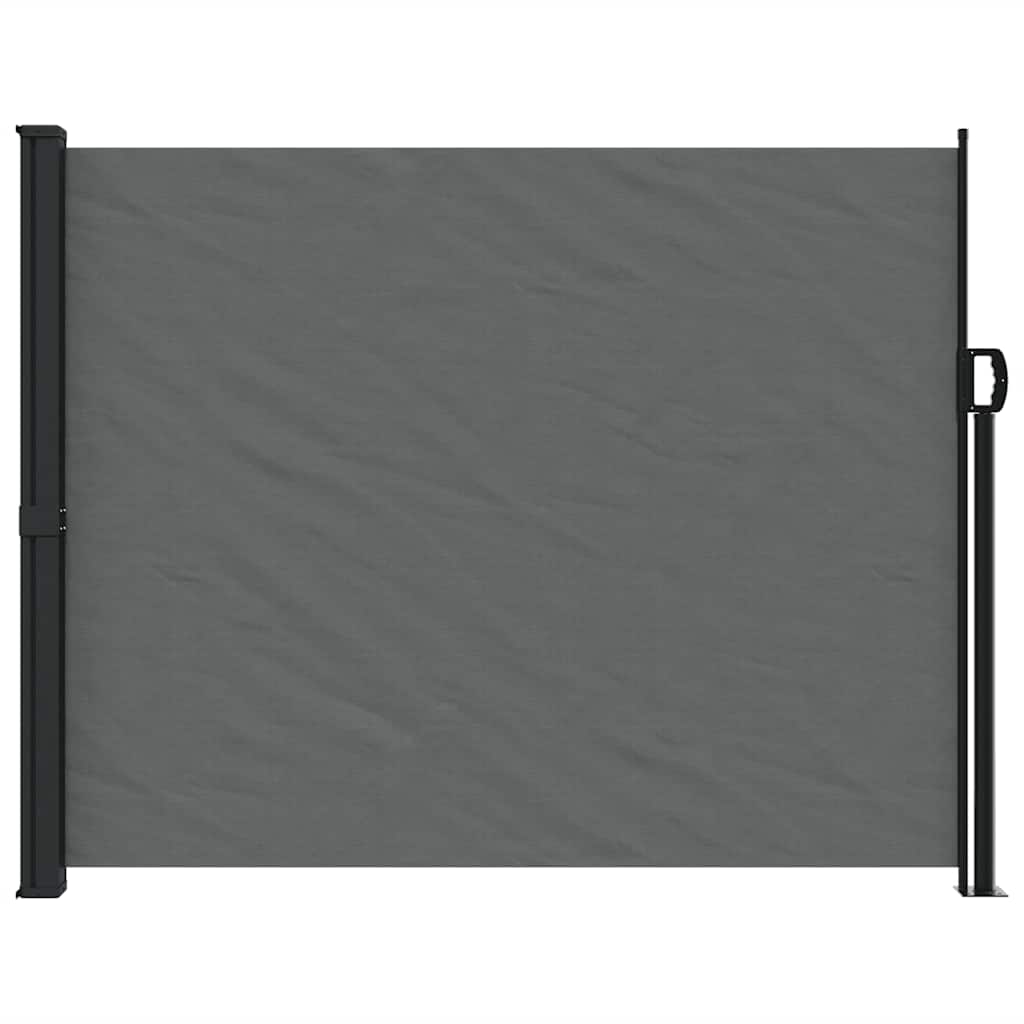 Retractable Side Awning 160x500cm Anthracite | Simpledeals