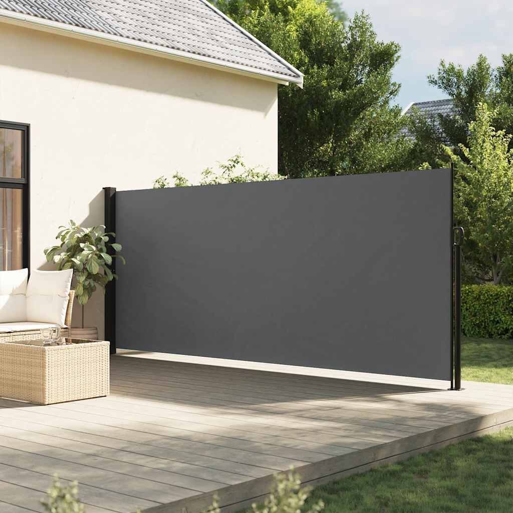 Retractable Side Awning Privacy Screen 180x500cm | Simpledeals