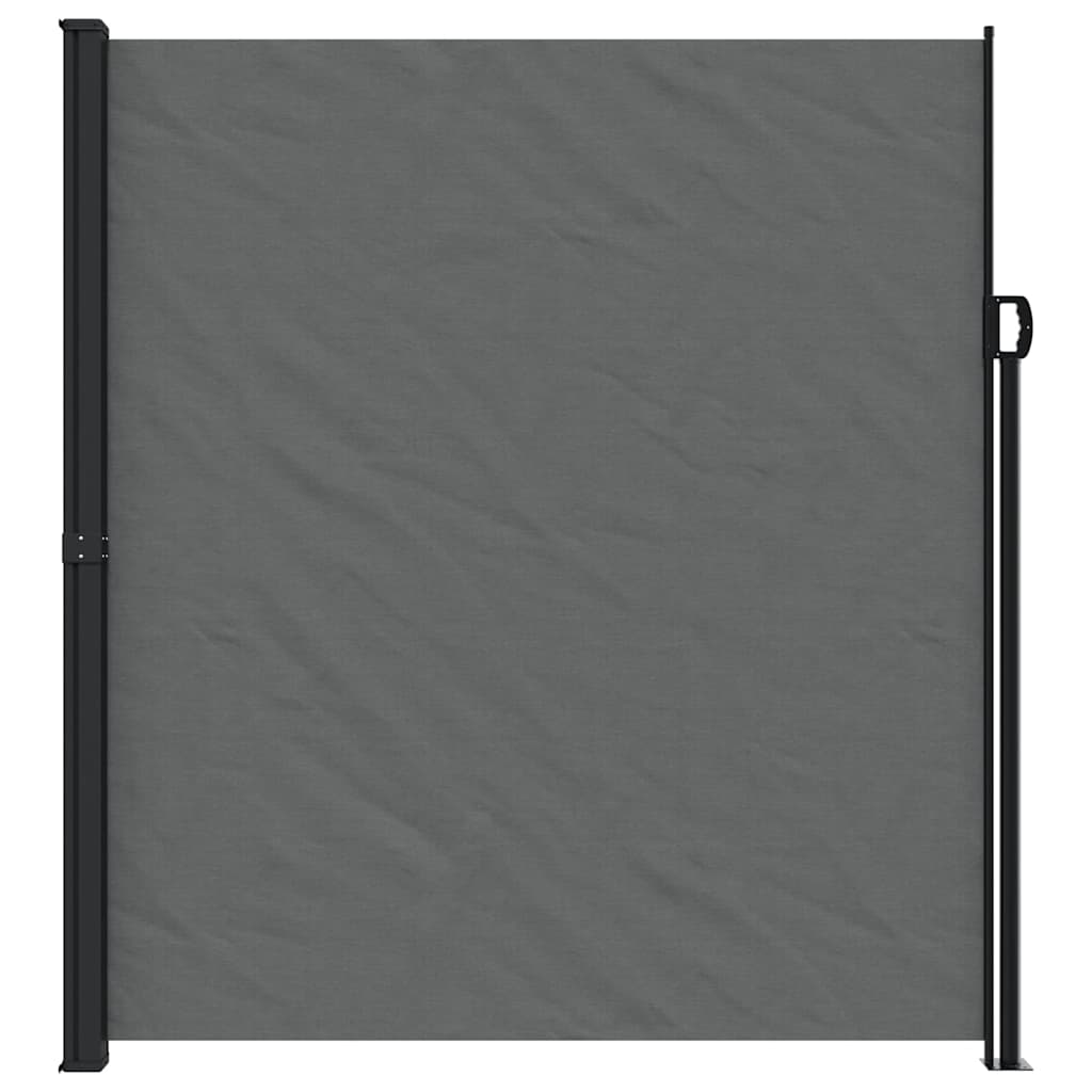 Retractable Side Awning 220x600cm Anthracite | Simpledeals