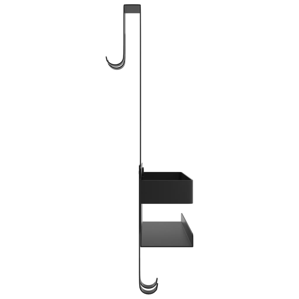 Steel finish - Hanging Shower Caddy Matt Black Brushed 304 Stainless Steel