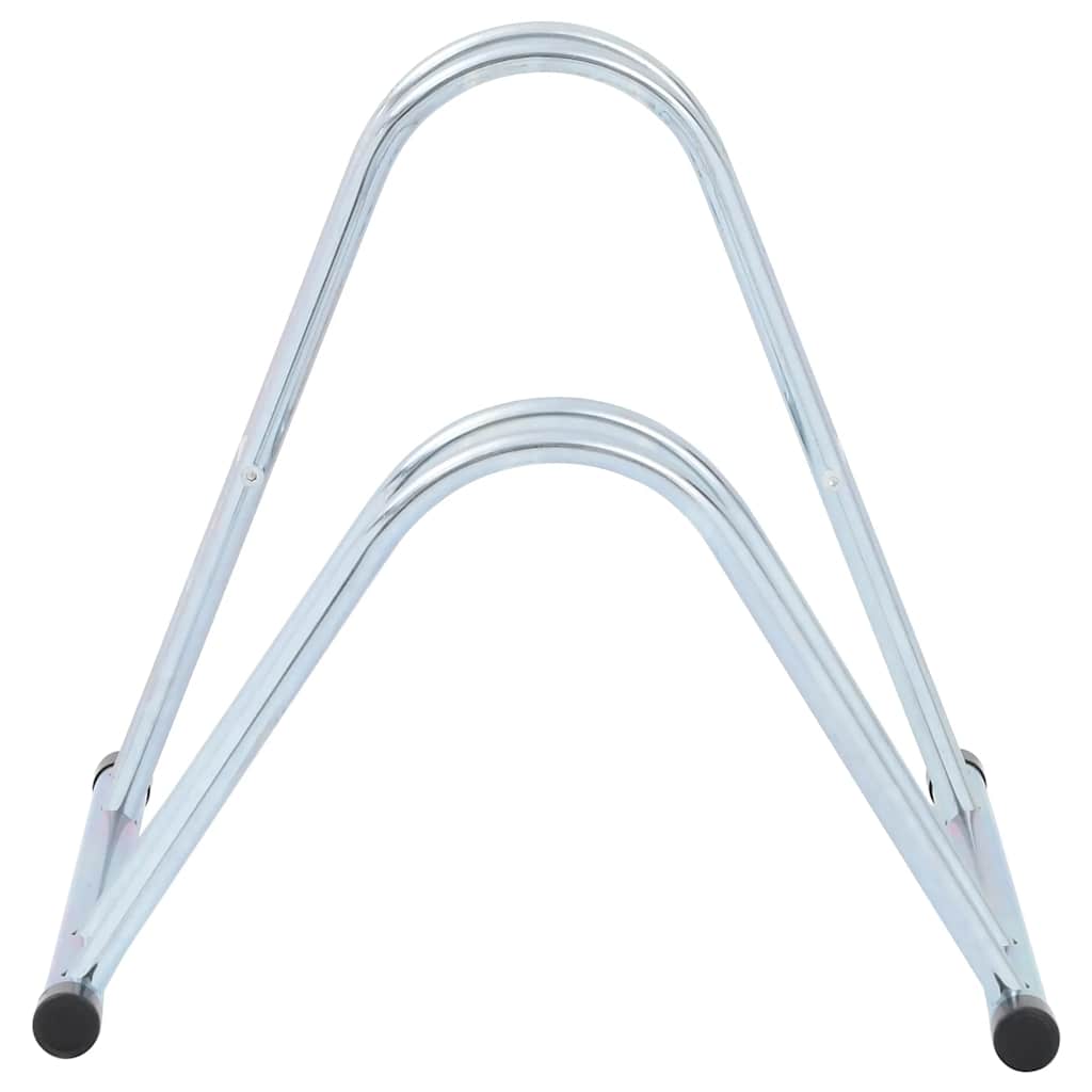 Bicycle Stand for 2 Bikes Floor Freestanding Galvanised Steel | Bicycle Stands & Storage