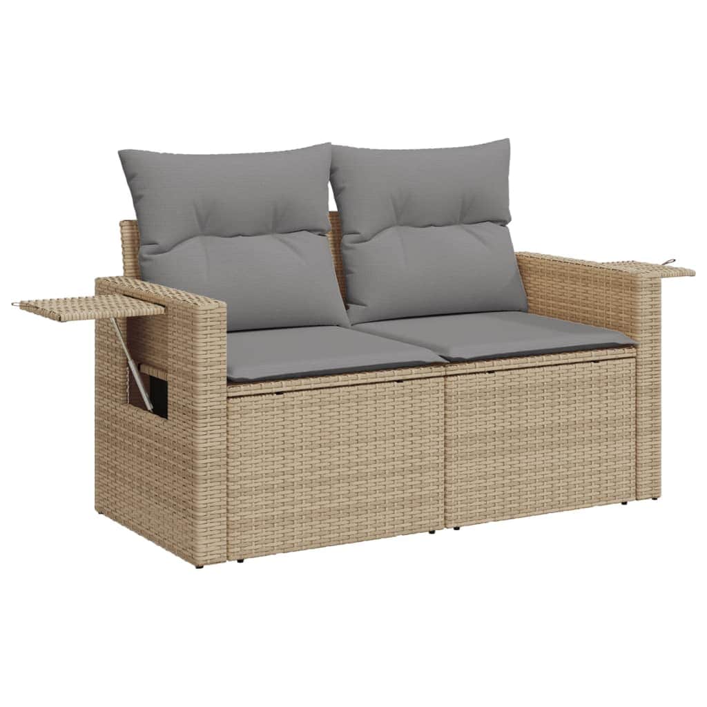 Functional 3 Piece Garden Sofa Set Home Decor Accent Urban Style