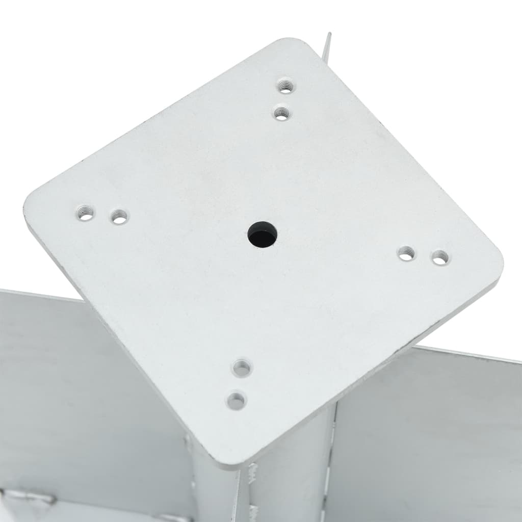 Steel finish - In-Ground Parasol Base - Silver Steel