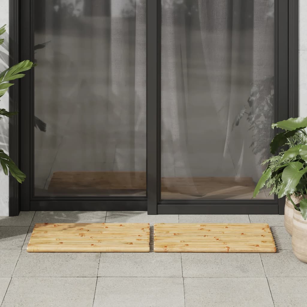 Bath Mats & Rugs - Bath Mats 2 pcs - Bamboo
