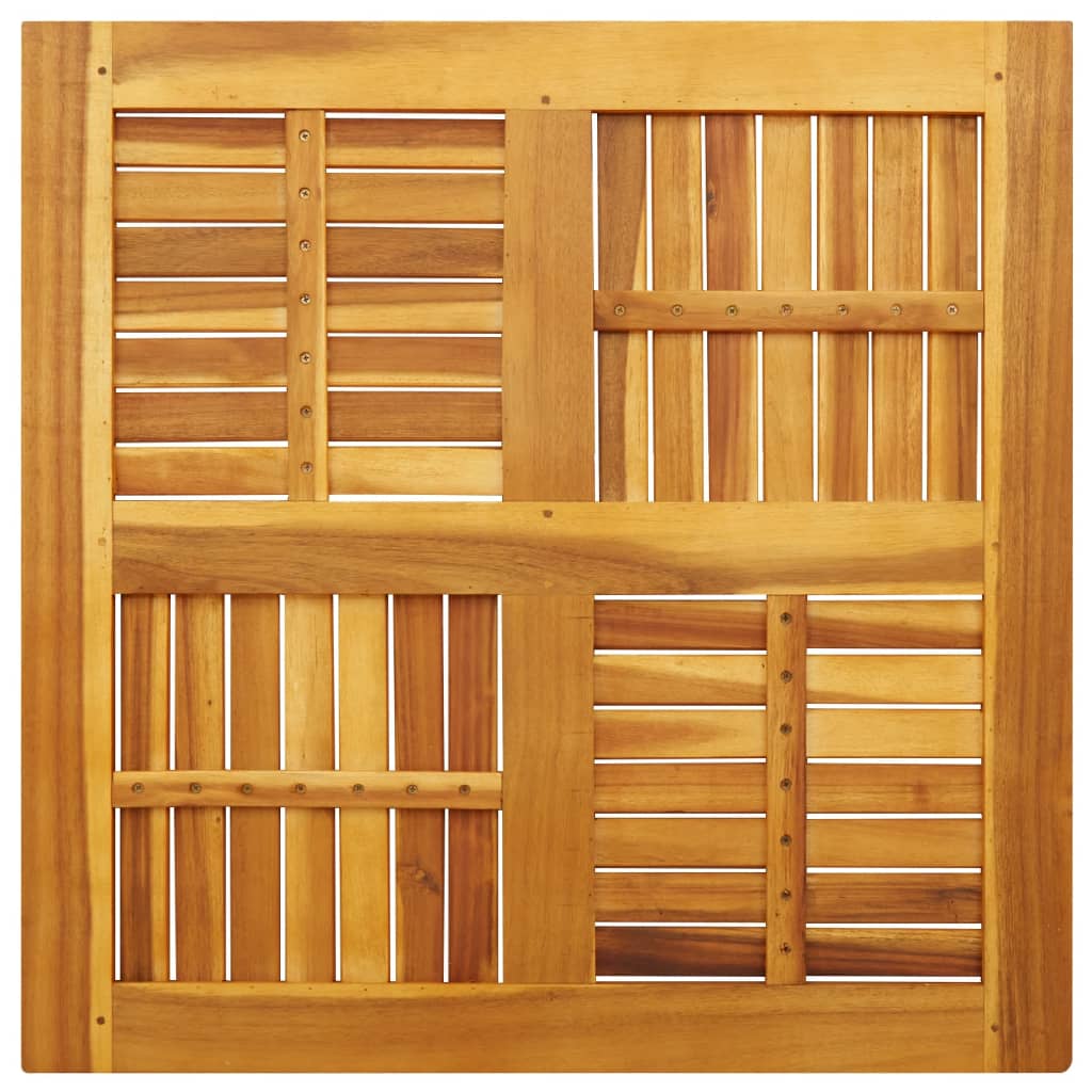 Stylish Table Top Square - Solid Wood Acacia | Durable